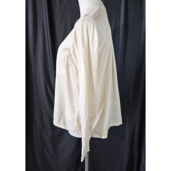 Xirena Womens *In CREAM* Graycen Cotton Button Down Blouse Top XS - Picture 6 of 9